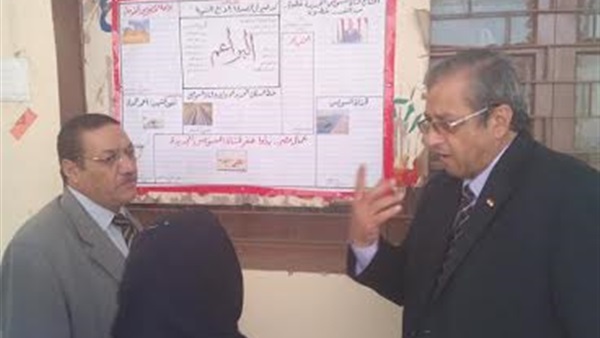 بالصور .. وكيل تعليم الدقهلية يتفقد عددًا من مدارس السنبلاوين