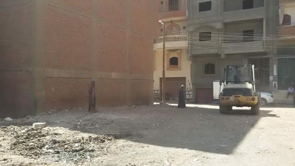 بالصور.. حملة للنظافة بحي جامعة بالفيوم