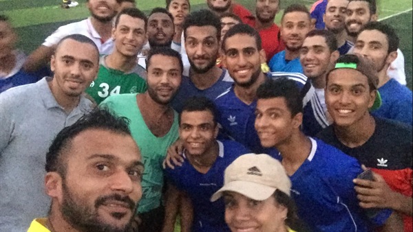 بالصور.. هند وجيه في أول تدريب لها مع «جولدي»