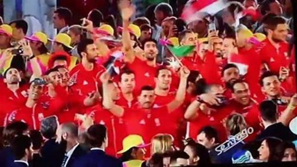 بالفيديو.. 10 ملعومات عن اللاعب المصري الذي رفع «علم السعودية» في «أوليمباد 2016»..  يلعب فى نادى المؤسسة الرياضية العسكرية بالإسكندرية.. شارك في زيارة قناة السويس الجديدة عام 2014