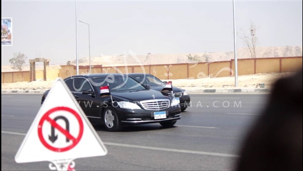 عاجل.. وصول السيسي إلى مسجد المشير طنطاوي