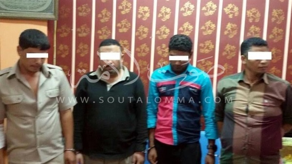  ضبط 4 أشخاص بينهم عسكريين سرقوا إيصالات مرور بالمحلة