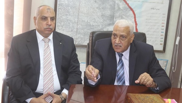 بالصور..  «الهياتمي» ومدير الأمن يناقشان استقبال مباريات كرة القدم