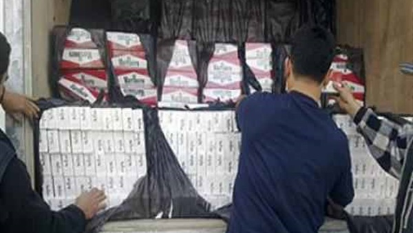 ‏‫ضبط صاحب محل لبيعه السجائر بالسوق السوداء في الزيتون