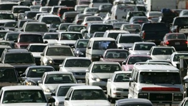 ‏‫شلل مروري أعلى الطريق الدائرى