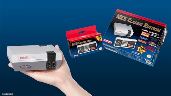 جهاز NES الكلاسيكي يدعم طور الشاشات القديمة CRT