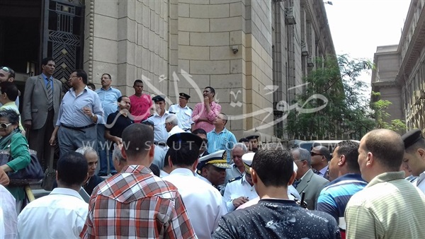 بالصور.. تكثيفات أمنية بدار القضاء تزامنًا مع وقفة «مصريون ضد التمييز»