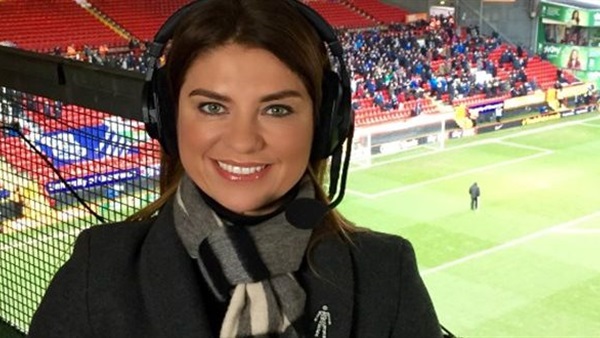 مذيعة سكاي سبورتس تتعهد بـ«التعري» في حالة تتويج «ويست هام» بالبريميرليج