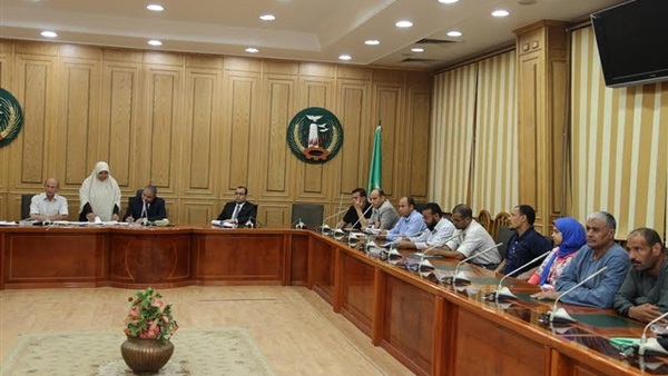 بالصور.. محافظة المنوفية تعقد اللقاء الأسبوعى لحل شكاوى المواطنين