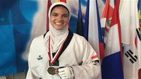 المصرية ملاك أول عربية تحرز ميدالية في التايكواندو