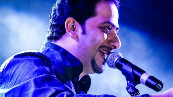 يستعد المنشد «على الهلباوى» لاقامة حفلتة غدا ضمن مهرجان قلعة صلاح الدين 