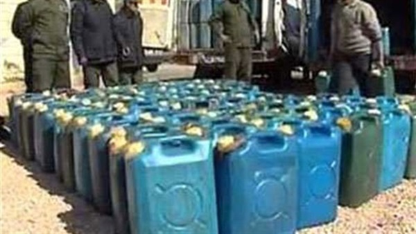 ضبط ٣٦ ألف لتر بنزين وسولار قبل بيعها بالسوق السوداء