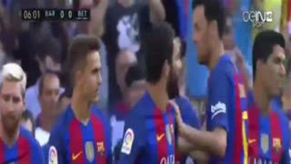 بالفيديو.. برشلونة يفوز على بيتيس بسداسية في الليجا