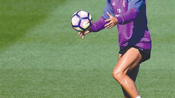 رونالدو يعاود تدريباته مع ريال مدريد