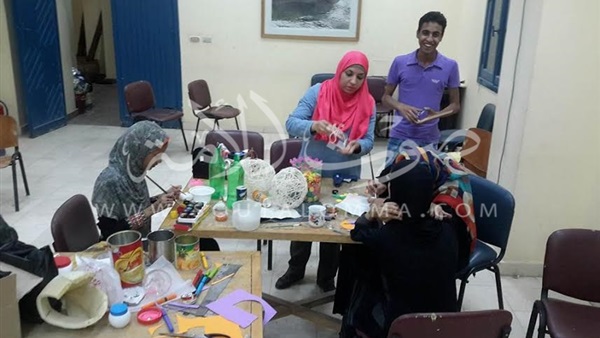 بالصور.. «كن متميزا» لذوى الإحتياجات الخاصة بثقافة أسوان 