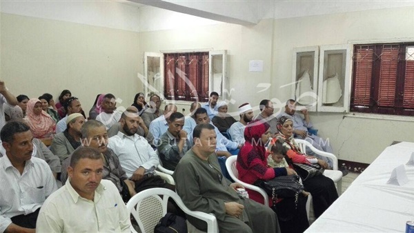 ندوة حول المواطنة وقافلة طبية بقرية البدرمان بالمنيا