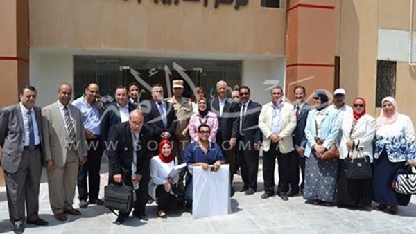بالصور.. قائد المنطقة الشمالية العسكرية يلتقي وفد من جامعة الإسكندرية