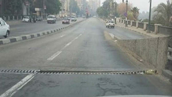  إغلاق جزئى لكوبرى الملك الصالح  