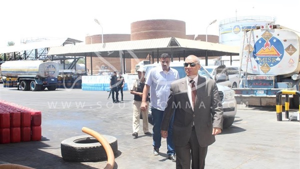جولة ميدانية لمدير الأمن علي المواقع الشرطية بأسوان