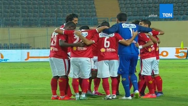 انتهاء الشوط الاول بين الاهلي والمقاصة بالتعادل السلبي
