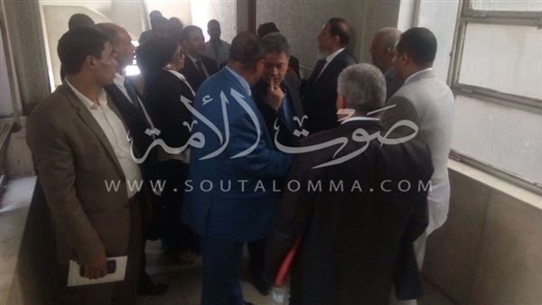 بالصور.. وصول منتصر الزيات لجنة التأديب في «المحامين» للتحقيق معه