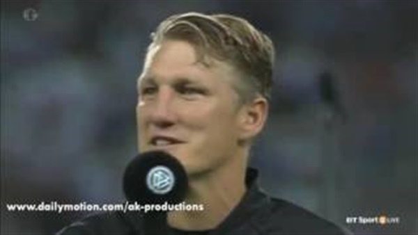 بالفيديو.. «شفانشتايجر» يبكى بعد اعلان اعتزاله دولياً