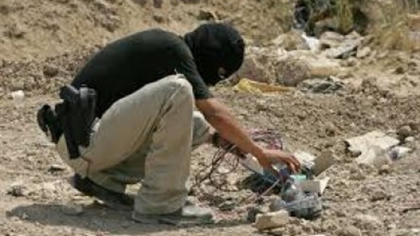 مقتل إرهابيين أثناء محاولتهما زرع عبوة ناسفة جنوب رفح