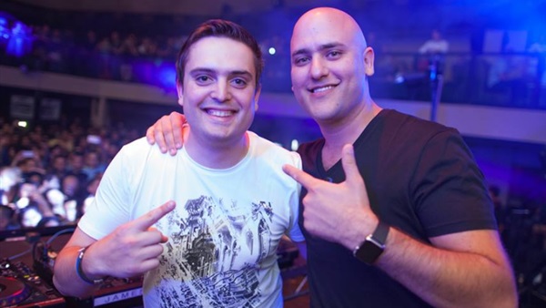العالمى aly & fila يحيان حفلا موسيقيا بمعبد الكرنك