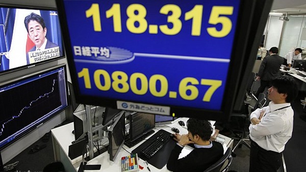 نيكى يرتفع 1.22% فى بداية التعاملات بطوكيو