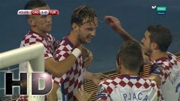 بالفيديو.. تركيا تتعادل مع كرواتيا بـ«تصفيات المونديال»