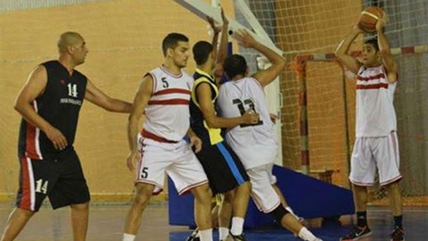 سلة الزمالك تكتسح سكر قوص وتتصدر الدوري 