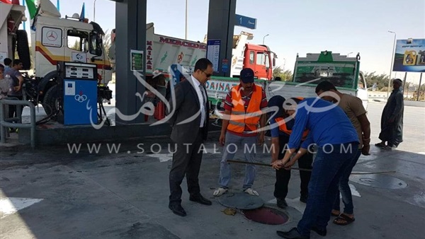 هيئة الرقابة الإدارية تتفقد محطات الوقود بمحافظة المنيا 