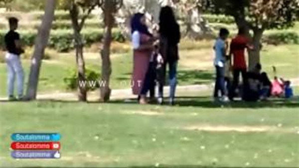 بالفيديو.. أبرز حالات التحرش في أول أيام العيد بحديقة الأزهر