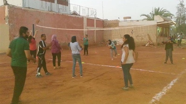 فريق الكرة الطائرة بالمنيا يواصل تدريباته لمنافسات الدورى الممتاز