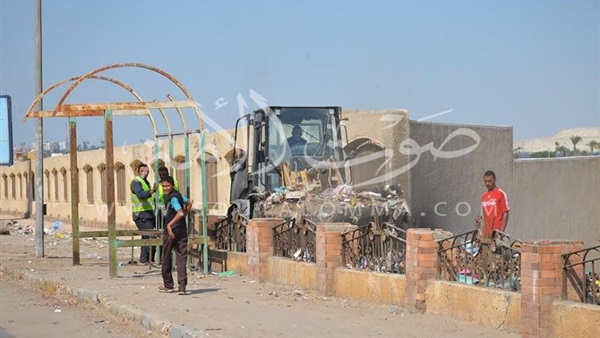 بالصور.. 2 مليون جنيه لتطوير طريق بلاجات الإسماعيلية