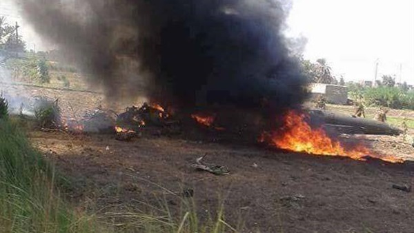 ننشر تفاصيل سقوط طائرة حربية بالشرقية