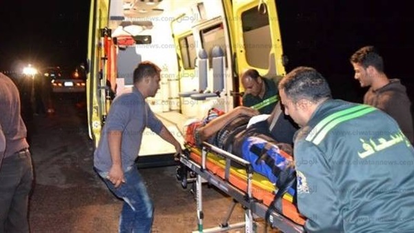 مصرع شخصين فى حادث تصادم بطريق السويس الصحراوى