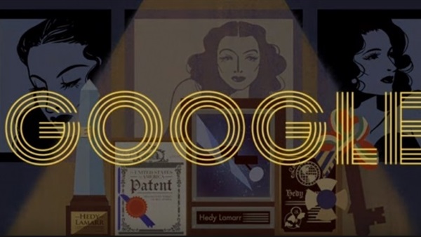 بالفيديو..جوجل يحتفل بالذكرى الـ101 للنجمة الأمريكية هيدى لامار