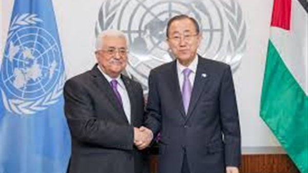 عباس يطلع بان كي مون على تطورات الأوضاع في فلسطين
