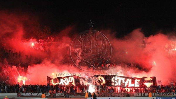 ألتراس الوداد المغربي يرهب لاعبي الزمالك قبل موقعة الوداد