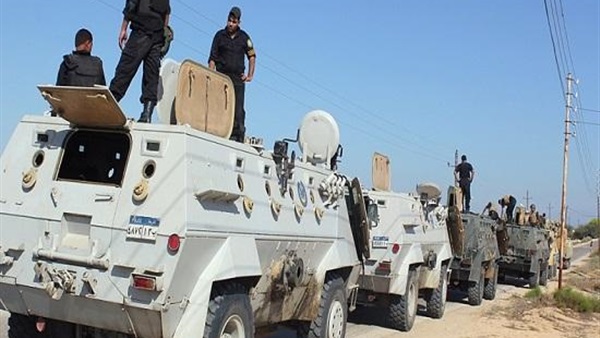 استشهاد 3 من قوات الشرطة ومدنى برصاص مجهولين فى العريش
