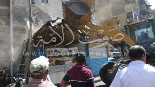 بالصور.. حملة أمنية موسّعة لازالة الاشغالات بضواحي بورسعيد
