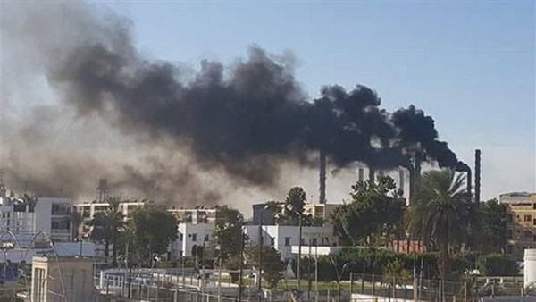انتظام العمل بالمصنع المحترق ببورسعيد
