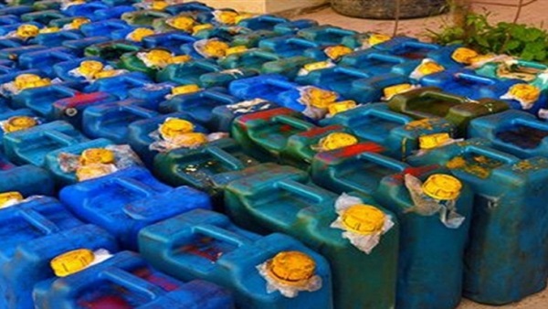 مصادرة 800 لتر سولار مهربة بطنطا