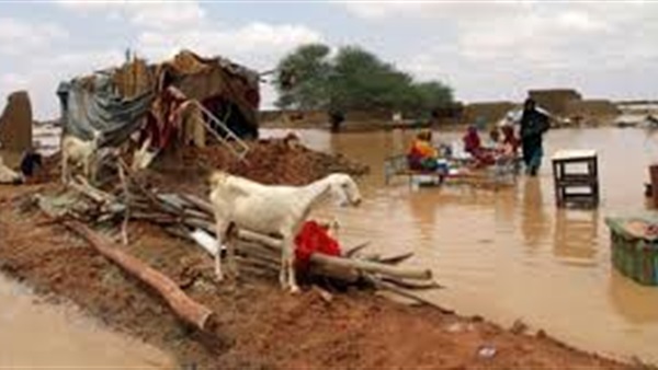 انهيار 700 منزل جراء الأمطار والرياح فى السودان