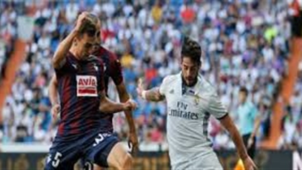 ريال مدريد يتعادل مع إيبار بهدف لكل فريق بالليجا
