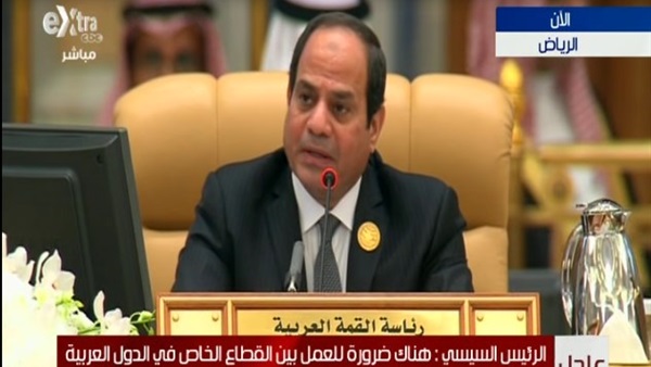 «السيسي»: الشعب المصري حسم مصيره مع الجماعات الإرهابية