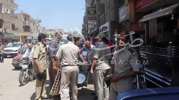 تنفيذ 438 حالة إشغال بمركز ملوي فى المنيا