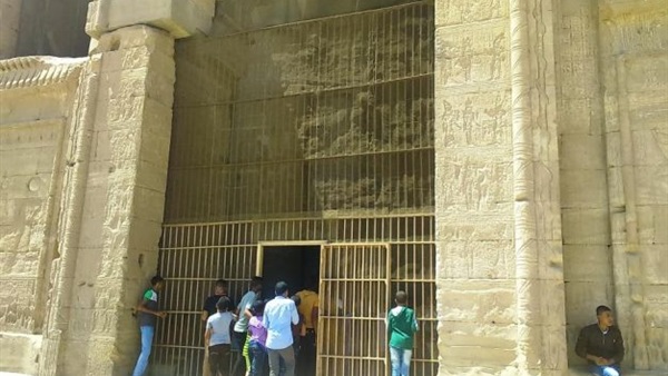 معبد دندرة بقنا  يستقبل 440 زائراً خلال الإسبوع الماضي