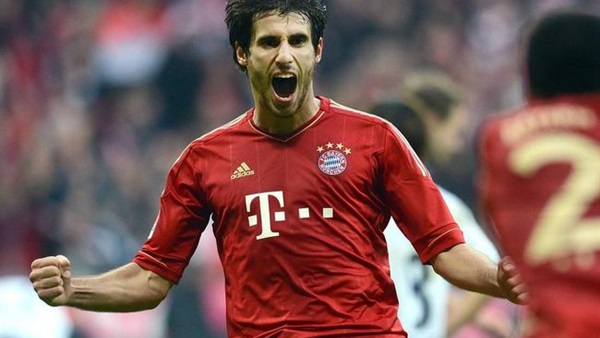 بايرن ميونخ يعلن غياب الاسباني خافي مارتينيز عن الملاعب للإصابة